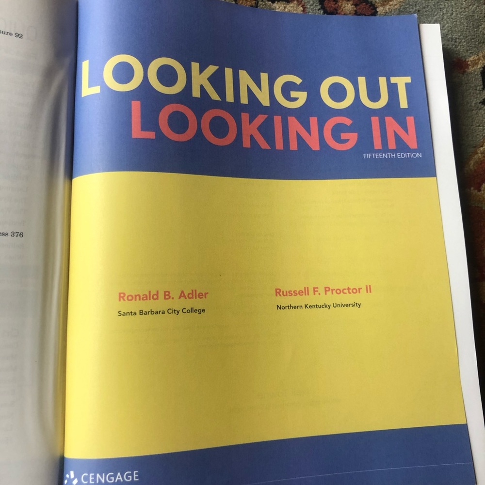 Looking Out, Looking In (Cengage) - Picture 5 of 16